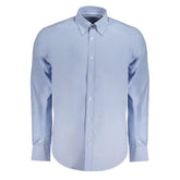 Harmont & Blaine Light Blue Cotton Men Shirt -   -  Harmont & Blaine.